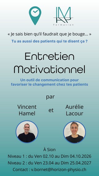 Entretien motivationnel en NMSK